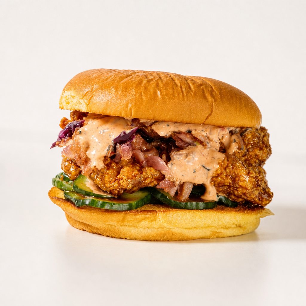 Hawaiian Chicken Sandwich.
