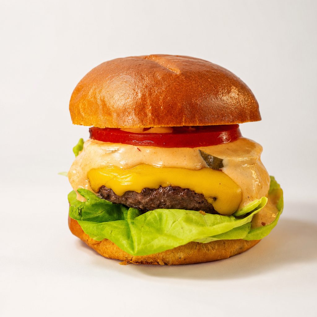 Basic Pub Burger.