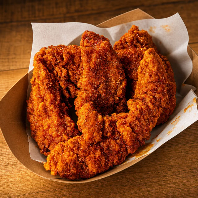 Hot Chicken Tenders.
