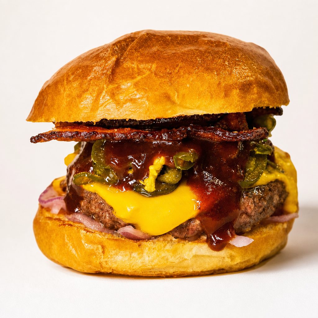 Smokehouse Pub Burger.