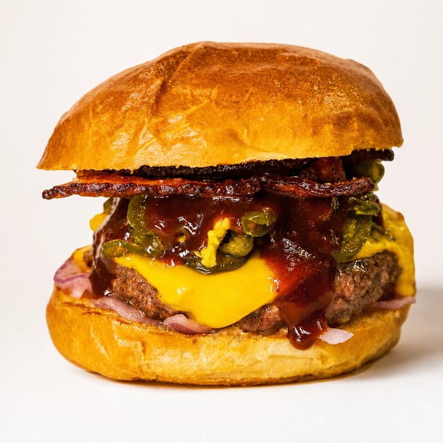 Smokehouse Pub Burger.