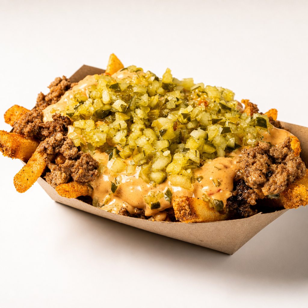 Chopped Cheese Fries.